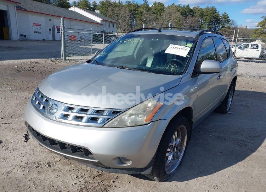 Photo 2 of 2005 Nissan Murano SL (VIN JN8AZ08W95W403373)