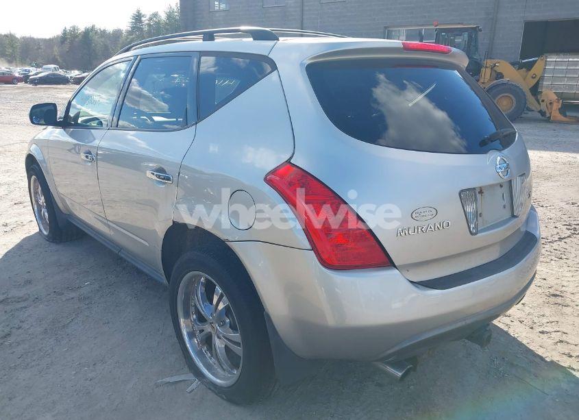 Photo 3 of 2005 Nissan Murano SL (VIN JN8AZ08W95W403373)