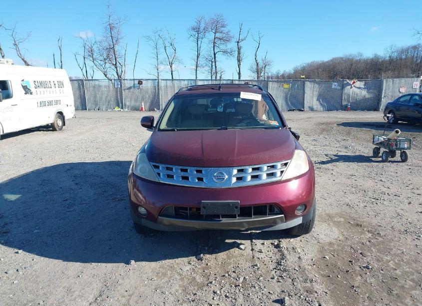 Photo 9 of 2005 Nissan Murano SL (VIN JN8AZ08W95W404667)