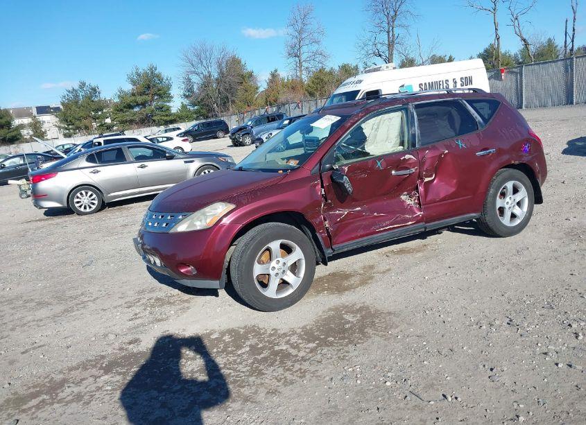 Photo 2 of 2005 Nissan Murano SL (VIN JN8AZ08W95W404667)