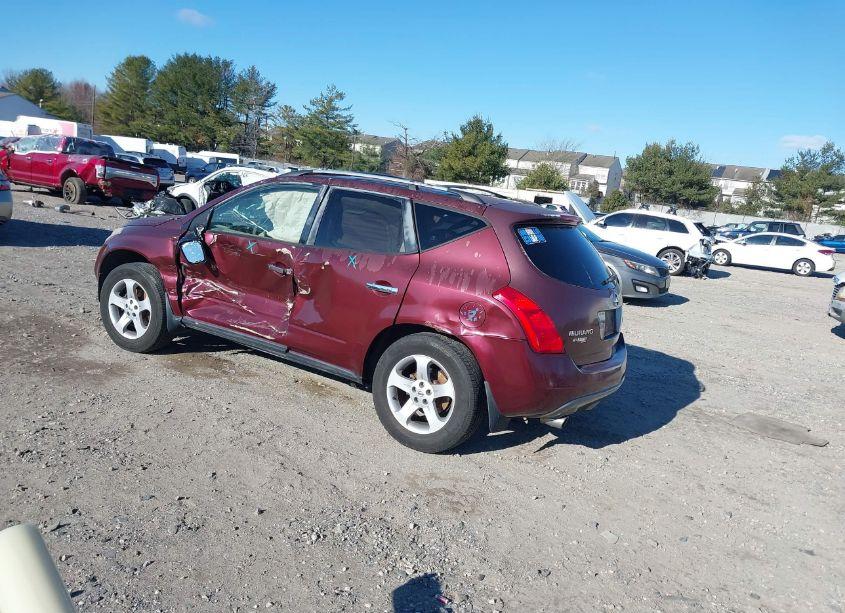 Photo 3 of 2005 Nissan Murano SL (VIN JN8AZ08W95W404667)