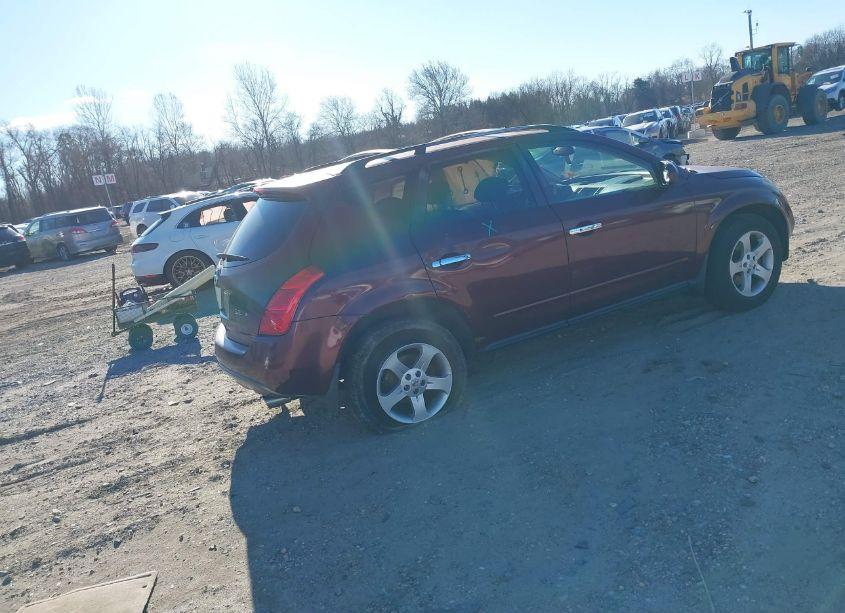 Photo 4 of 2005 Nissan Murano SL (VIN JN8AZ08W95W404667)
