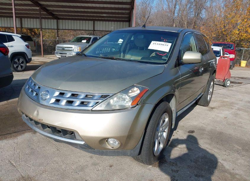 Photo 2 of 2005 Nissan Murano S (VIN JN8AZ08W95W432663)