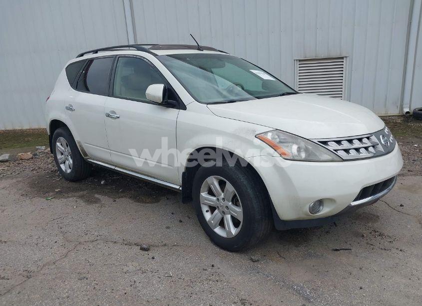 2007 Nissan Murano SL (VIN JN8AZ08W97W617332) main photo
