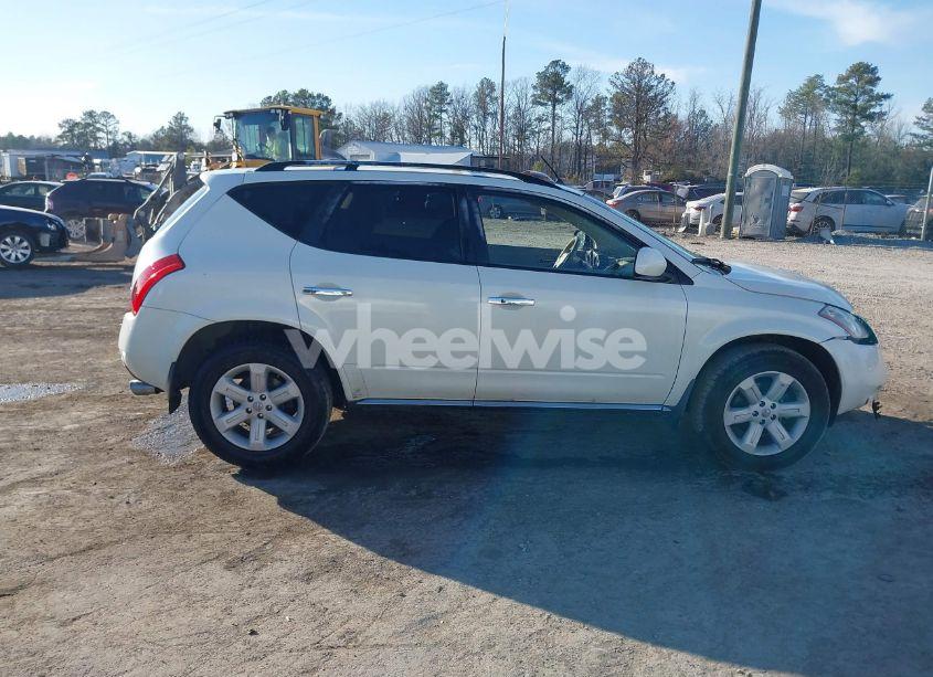 Photo 6 of 2007 Nissan Murano SL (VIN JN8AZ08W97W631943)