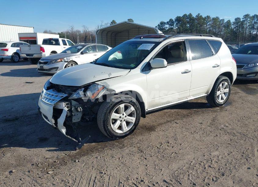 2007 Nissan Murano SL (VIN JN8AZ08W97W631943) main photo