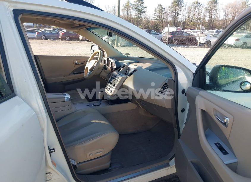 Photo 3 of 2007 Nissan Murano SL (VIN JN8AZ08W97W631943)