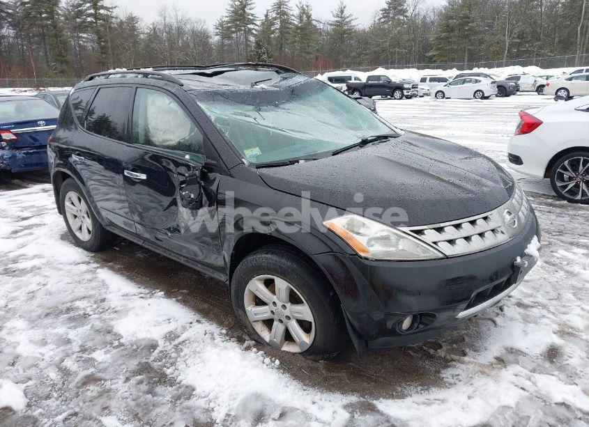 2007 Nissan Murano S (VIN JN8AZ08W97W633966) main photo