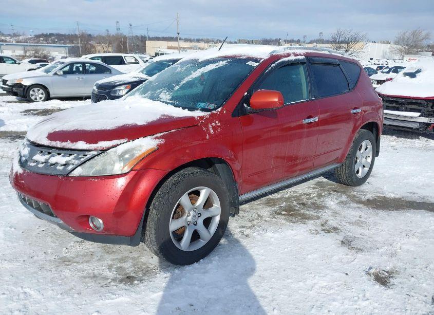 2007 Nissan Murano SE (VIN JN8AZ08W97W644790) main photo