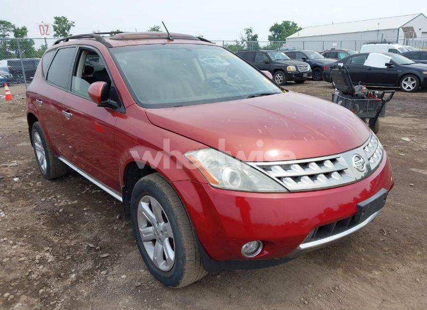 2007 Nissan Murano SL (VIN JN8AZ08W97W646555) main photo