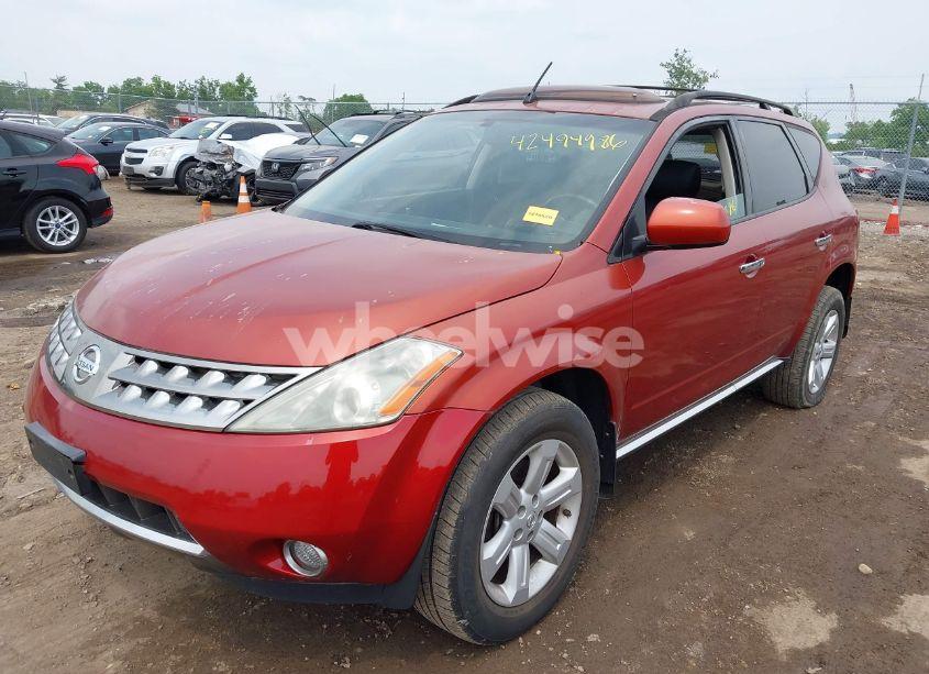 Photo 2 of 2007 Nissan Murano SL (VIN JN8AZ08W97W646555)