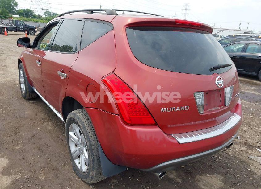 Photo 3 of 2007 Nissan Murano SL (VIN JN8AZ08W97W646555)