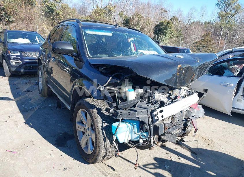 2007 Nissan Murano SL (VIN JN8AZ08W97W649987) main photo