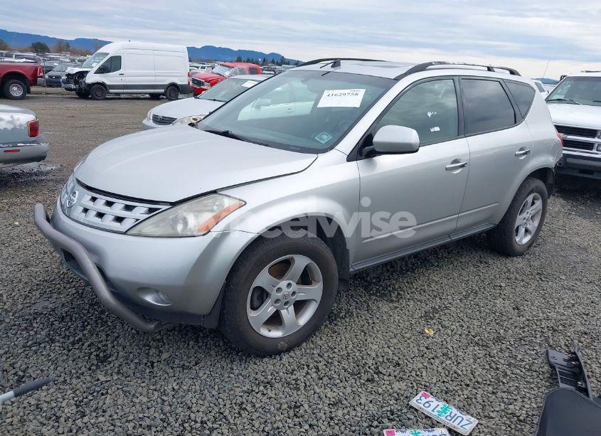 Photo 2 of 2003 Nissan Murano SL (VIN JN8AZ08WX3W219850)