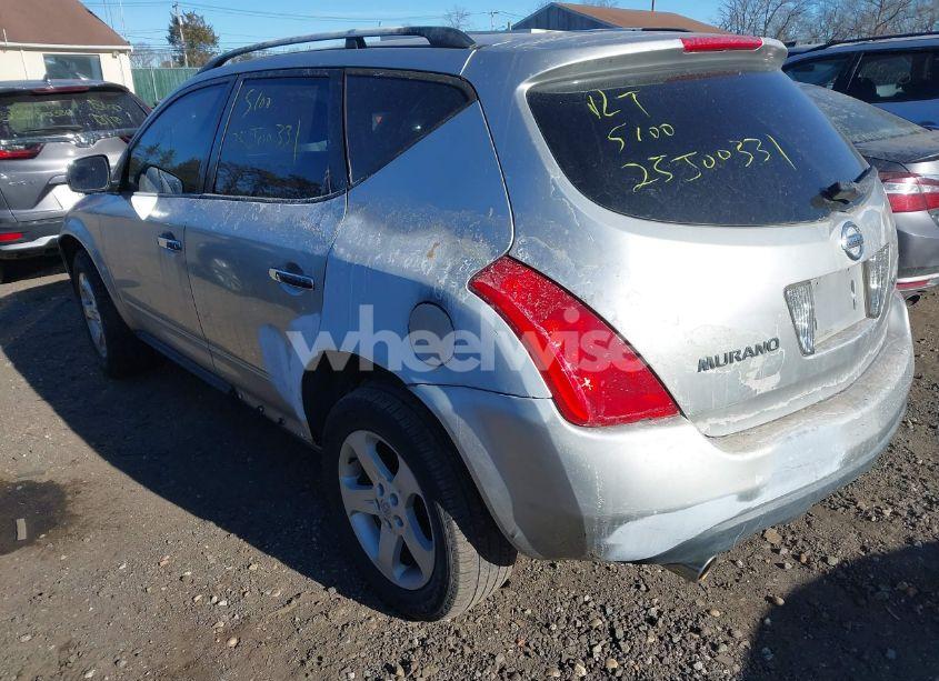 Photo 2 of 2003 Nissan Murano SL (VIN JN8AZ08WX3W225308)