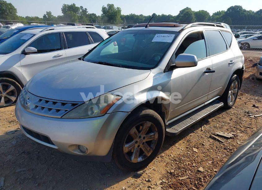 Photo 2 of 2007 Nissan Murano SL (VIN JN8AZ08WX7W622538)