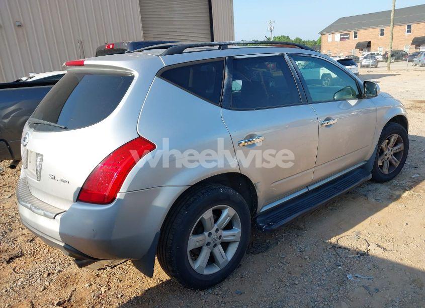 Photo 4 of 2007 Nissan Murano SL (VIN JN8AZ08WX7W622538)