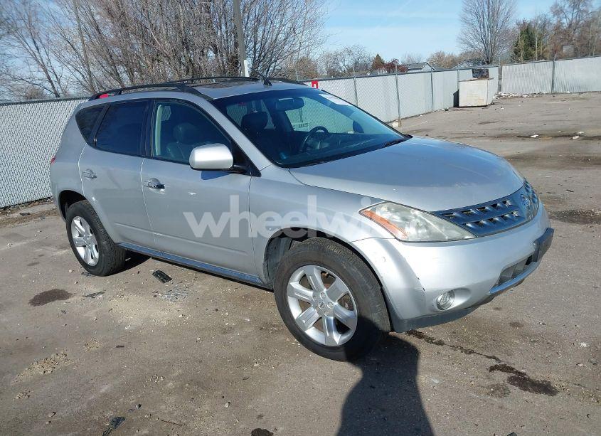 2007 Nissan Murano SL (VIN JN8AZ08WX7W649206) main photo