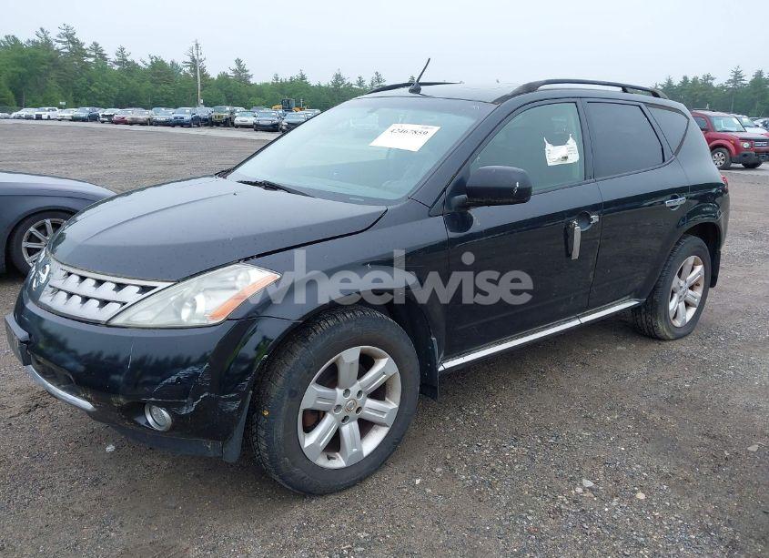 Photo 2 of 2007 Nissan Murano SL (VIN JN8AZ08WX7W650209)
