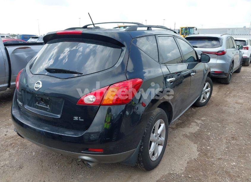 Photo 4 of 2009 Nissan Murano SL (VIN JN8AZ18U09W010923)