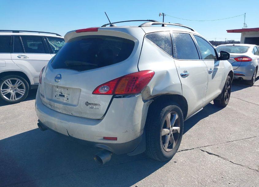 Photo 3 of 2009 Nissan Murano SL (VIN JN8AZ18U09W026040)