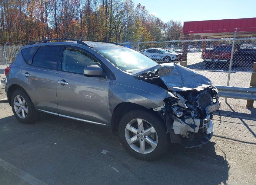 2009 Nissan Murano SL (VIN JN8AZ18U09W029052) main photo