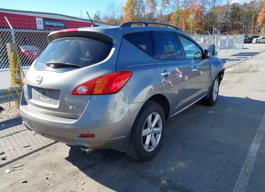 Photo 3 of 2009 Nissan Murano SL (VIN JN8AZ18U09W029052)