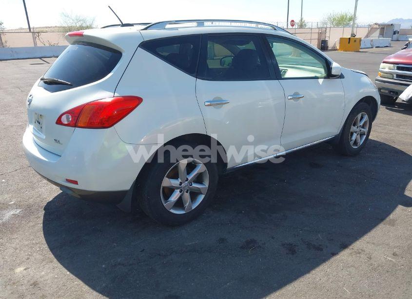 Photo 4 of 2009 Nissan Murano SL (VIN JN8AZ18U09W104137)