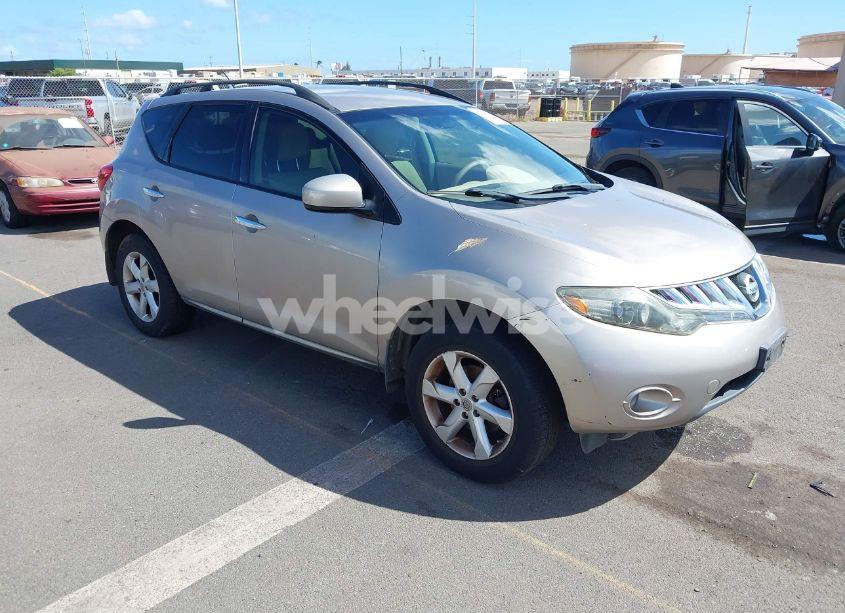 2009 Nissan Murano S (VIN JN8AZ18U19W003298) main photo