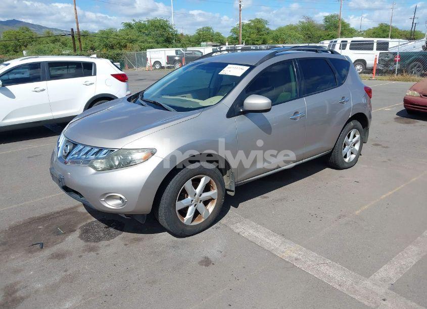Photo 2 of 2009 Nissan Murano S (VIN JN8AZ18U19W003298)