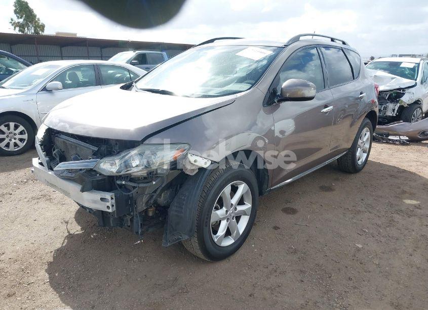 Photo 2 of 2009 Nissan Murano SL (VIN JN8AZ18U19W003902)