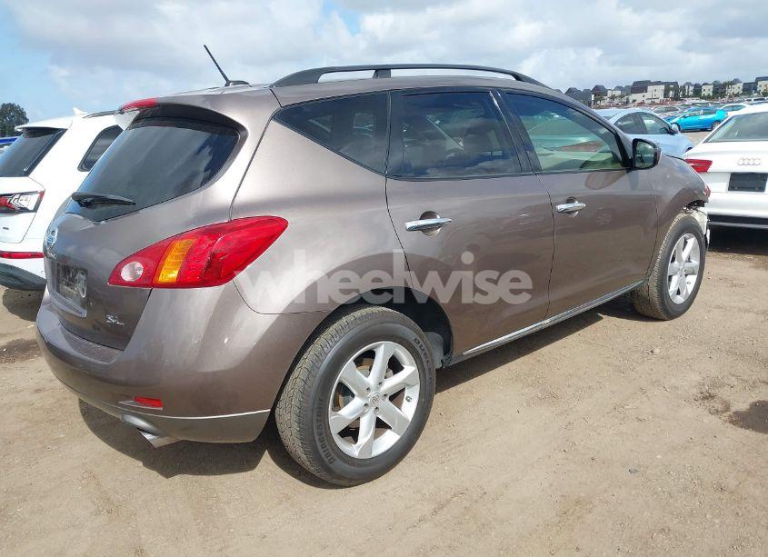 Photo 4 of 2009 Nissan Murano SL (VIN JN8AZ18U19W003902)