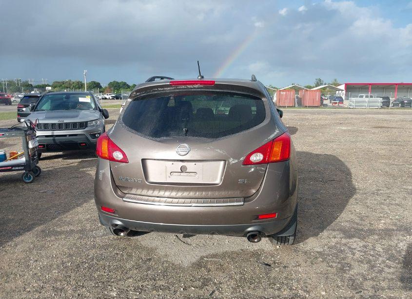 Photo 10 of 2009 Nissan Murano SL (VIN JN8AZ18U19W005259)
