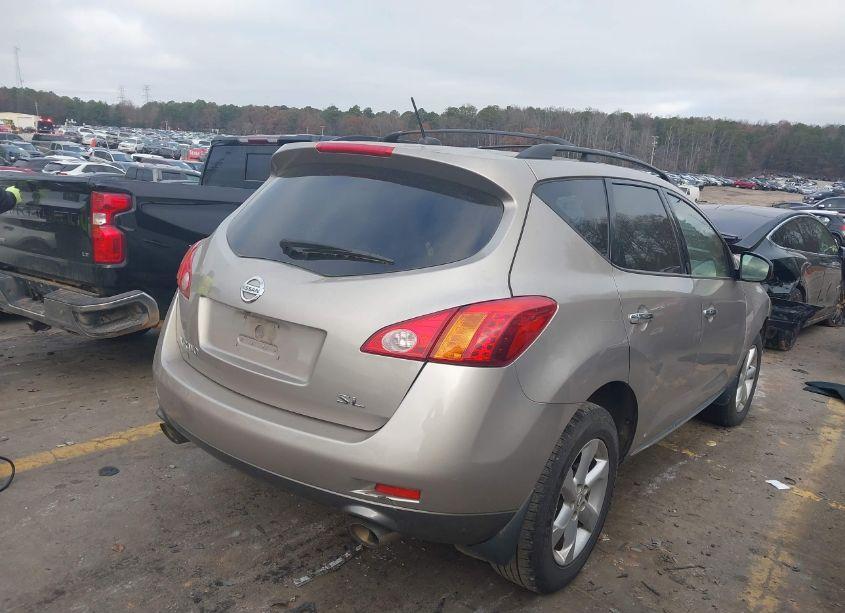Photo 3 of 2009 Nissan Murano SL (VIN JN8AZ18U19W008856)