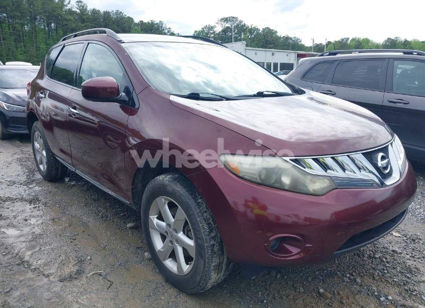 2009 Nissan Murano S (VIN JN8AZ18U19W019789) main photo