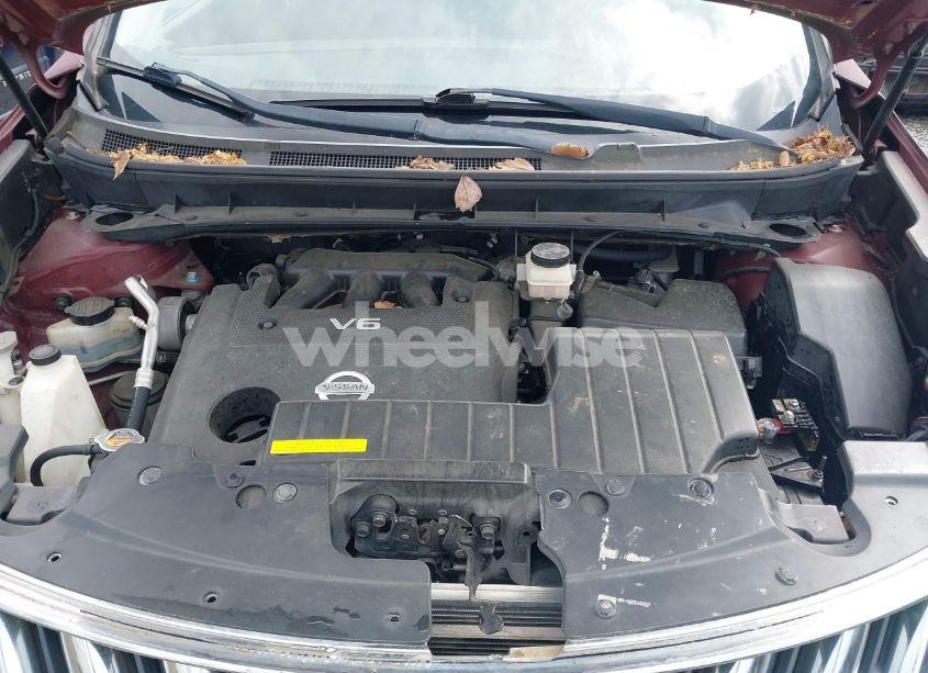 Photo 10 of 2009 Nissan Murano S (VIN JN8AZ18U19W019789)