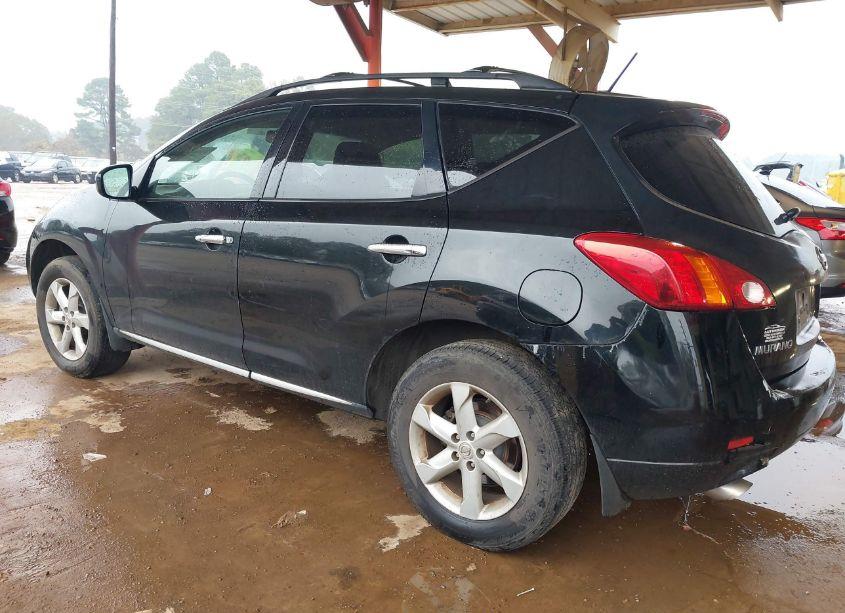 Photo 2 of 2009 Nissan Murano SL (VIN JN8AZ18U29W004041)