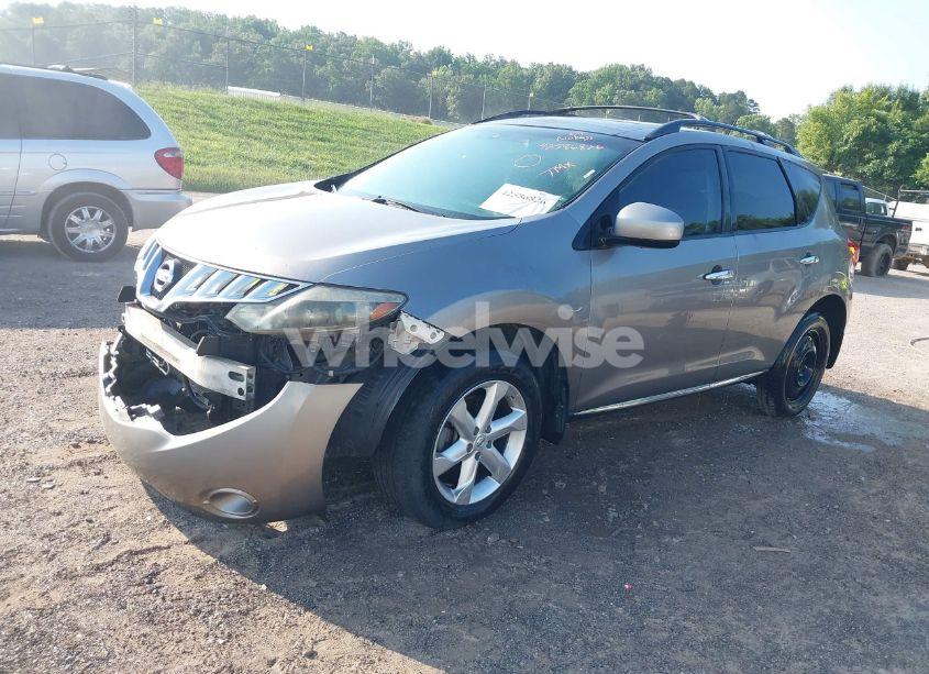 Photo 2 of 2009 Nissan Murano SL (VIN JN8AZ18U29W004346)