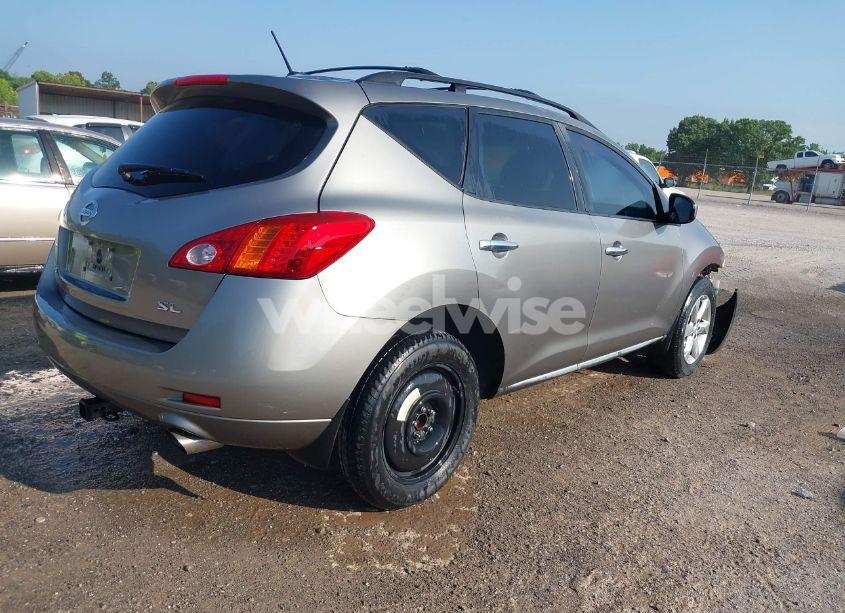 Photo 4 of 2009 Nissan Murano SL (VIN JN8AZ18U29W004346)