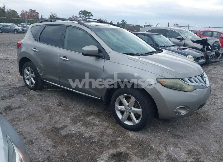 2009 Nissan Murano SL (VIN JN8AZ18U29W005707) main photo