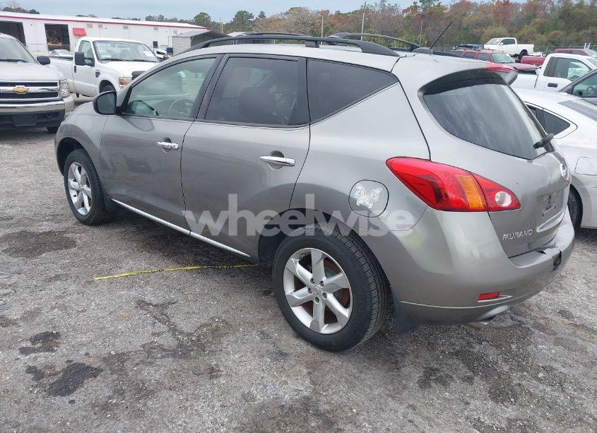Photo 2 of 2009 Nissan Murano SL (VIN JN8AZ18U29W005707)