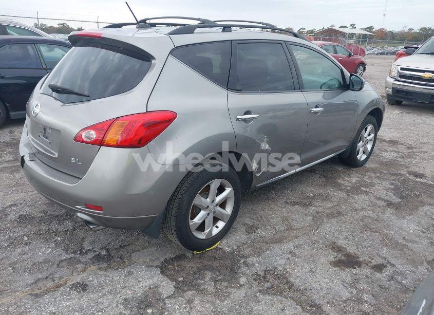 Photo 3 of 2009 Nissan Murano SL (VIN JN8AZ18U29W005707)
