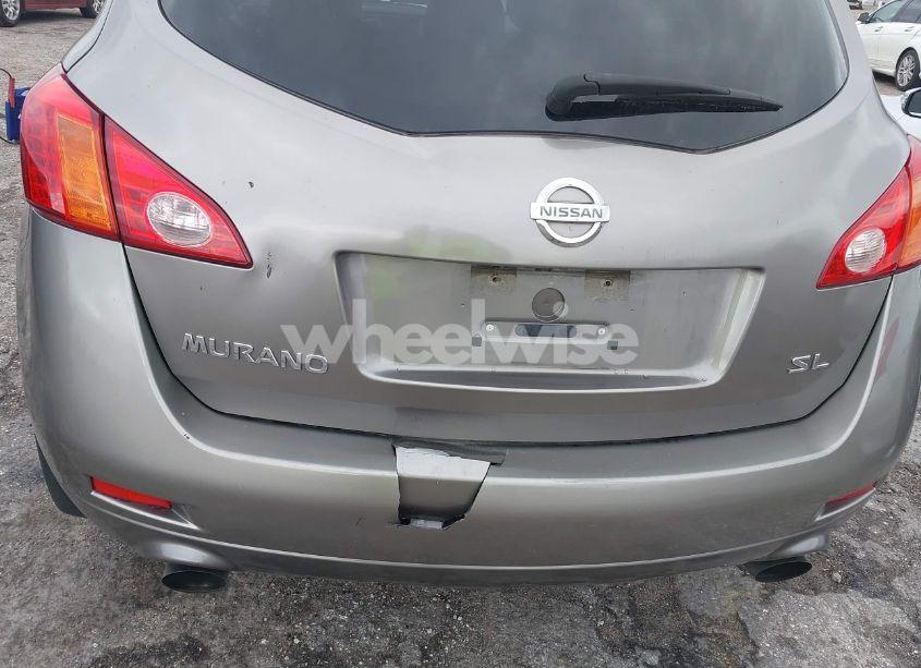 Photo 5 of 2009 Nissan Murano SL (VIN JN8AZ18U29W005707)