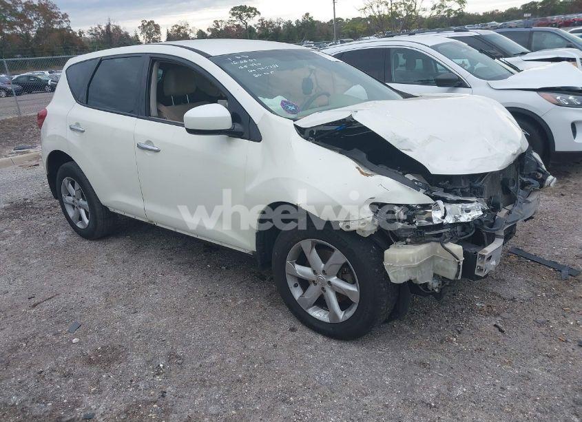 2009 Nissan Murano S (VIN JN8AZ18U29W010695) main photo