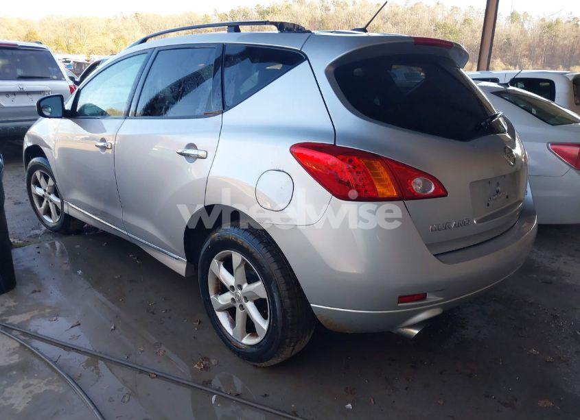 2009 Nissan Murano SL (VIN JN8AZ18U29W012317) main photo