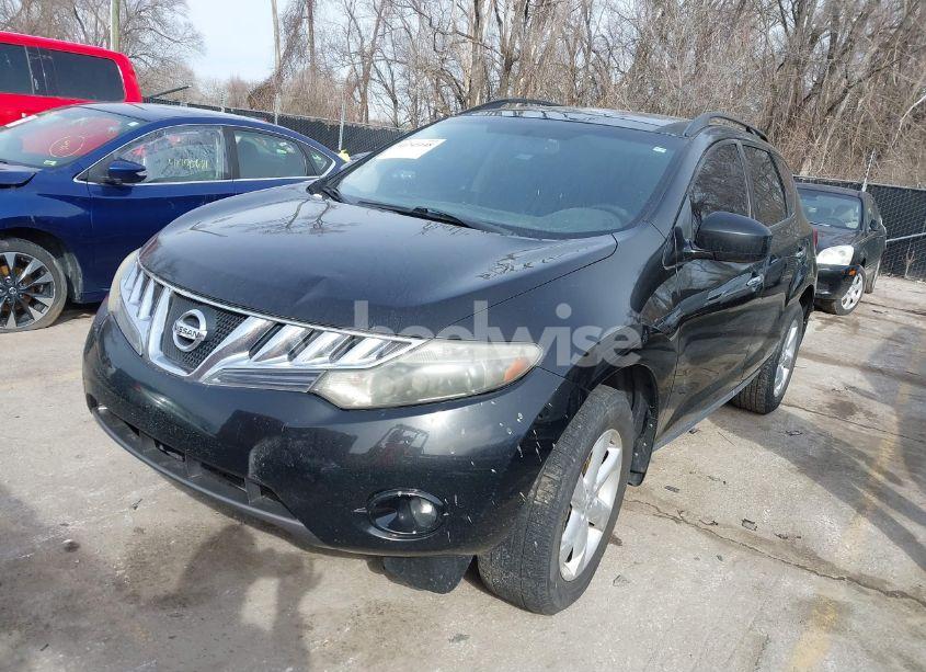 Photo 2 of 2009 Nissan Murano SL (VIN JN8AZ18U29W022555)