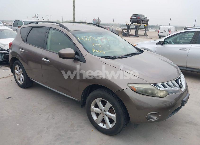 2009 Nissan Murano SL (VIN JN8AZ18U29W028355) main photo