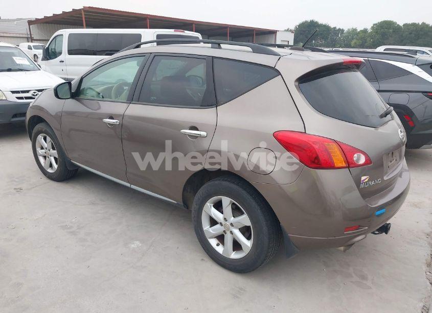 Photo 3 of 2009 Nissan Murano SL (VIN JN8AZ18U29W028355)