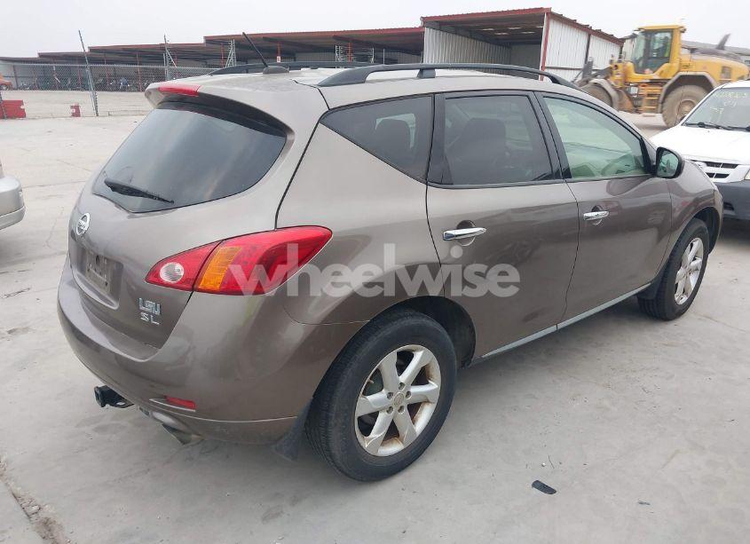 Photo 4 of 2009 Nissan Murano SL (VIN JN8AZ18U29W028355)