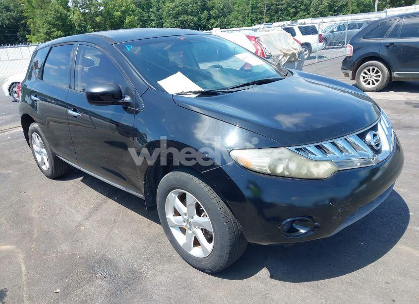 2009 Nissan Murano S (VIN JN8AZ18U29W029232) main photo